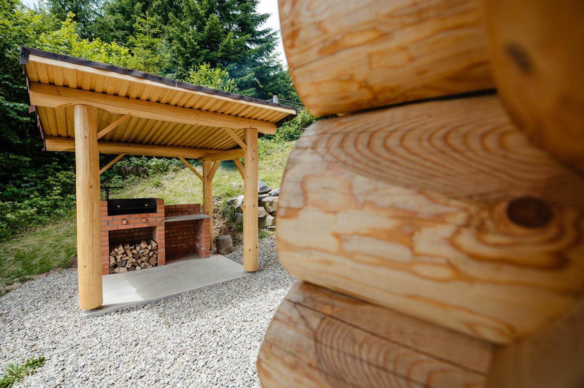 Log Cabin Piricske Ciceu Eksteriør bilde