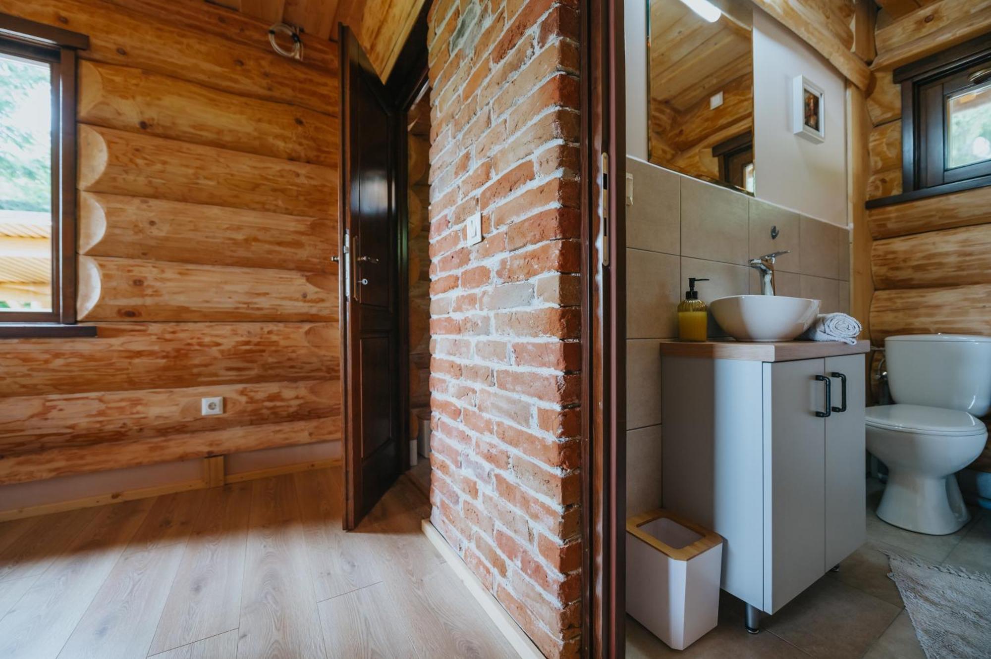 Log Cabin Piricske Ciceu Eksteriør bilde